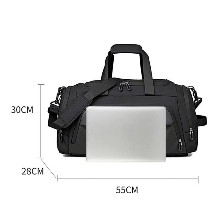REMOID T26 Borsa sportiva grande da palestra, zaino da viaggio convertibile, borsa a tracolla sportiva con scomparto per scarpe e tasca impermeabile