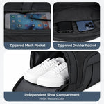 REMOID T26 Borsa sportiva grande da palestra, zaino da viaggio convertibile, borsa a tracolla sportiva con scomparto per scarpe e tasca impermeabile