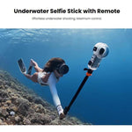Per Insta360 X6 / X4 Air / X5 / Ace Pro 2 Asta per selfie subacquea originale con telecomando, Underwater Selfie Stick