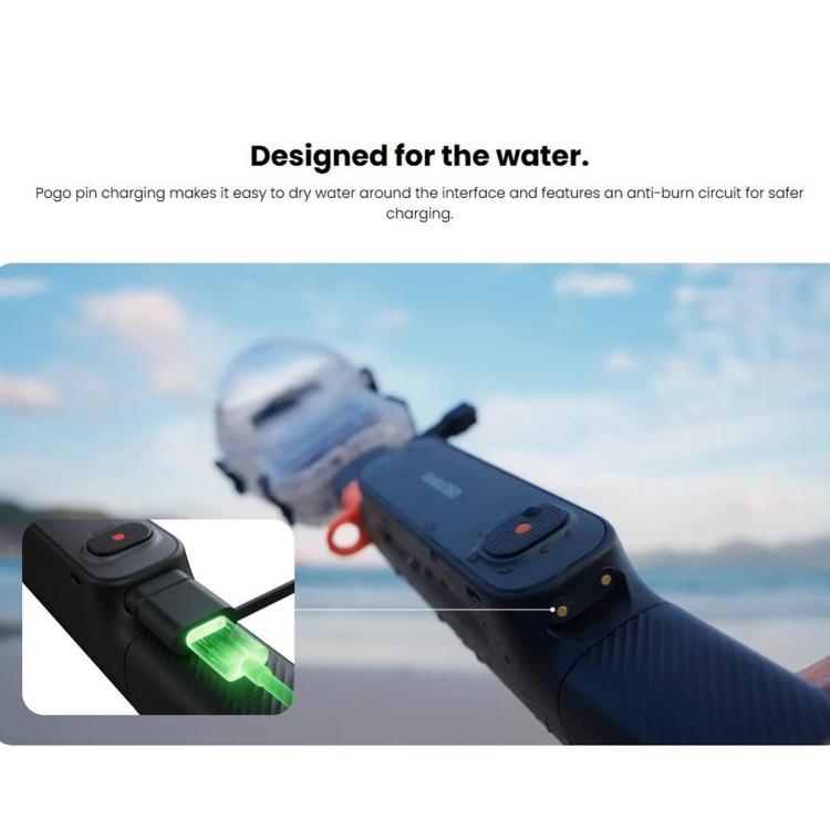 Per Insta360 X6 / X4 Air / X5 / Ace Pro 2 Asta per selfie subacquea originale con telecomando, Underwater Selfie Stick