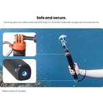Per Insta360 X6 / X4 Air / X5 / Ace Pro 2 Asta per selfie subacquea originale con telecomando, Underwater Selfie Stick
