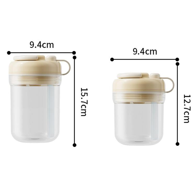 Stampo per cubetti di ghiaccio, tazza con pressa portatile per ghiaccio, Orange 380ml, Green 380ml, White 380ml, Orange 550ml, Green 550ml, White 550ml