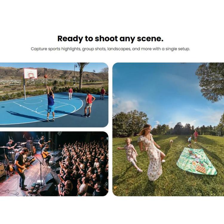 Treppiede originale Extended Edition, per Insta360 X6 / X5 / X4 Air / X4 / X3 / ONE RS / ONE X2 / ONE R / GO 2, Extended Edition Tripod
