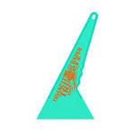 qili Spatola rigida triangolare ultra sottile per la pellicola oscurante dei vetri dell'auto, Large Yellow, Large Pink, Large Blue, Medium Yellow, Medium Pink, Medium Blue, Small Yellow, Small Pink, Small Blue