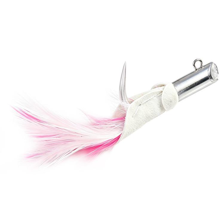 HENGJIA JI078 Esche da pesca Bucktail Jig Buckskin con testine piombate e amo singolo, No. 2.5, No. 2.8, No. 3.0