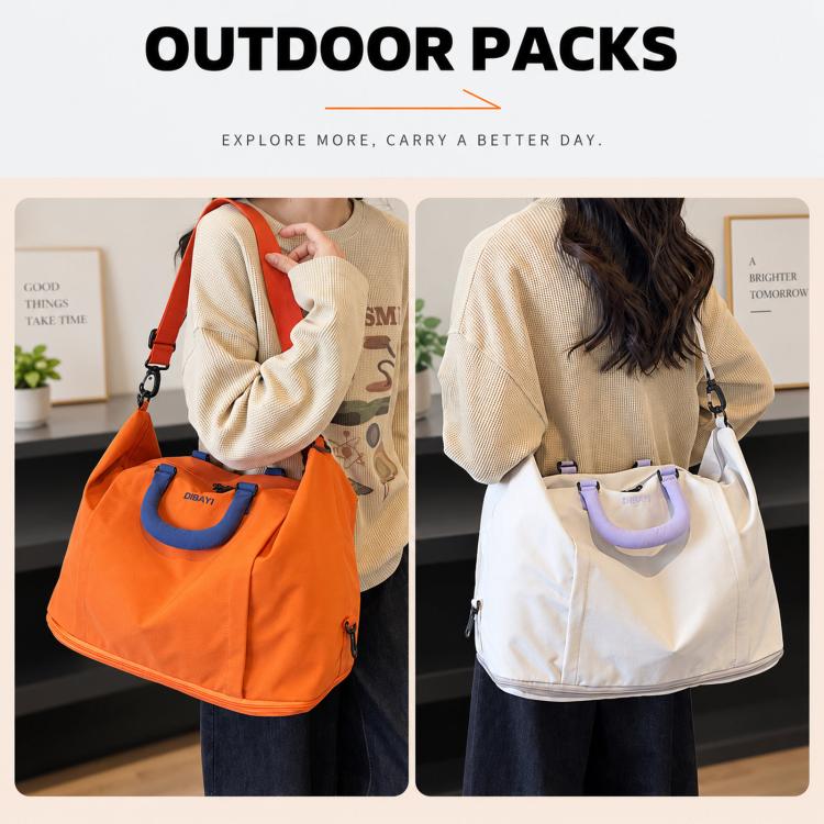 Travel Duffel Bag for Women Expandable Weekender Bag with Wet Pocket