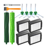 Replacement Kit For iRobot Roomba i7 / i7+ / i3 / i3+ / i4 / i6 / i6+ / i8 / i8+ / E5 / E6 Robot Vacuum, 10 In 1, 16 In 1, 3 Pairs Main Brush, 3 PCS/Pack Side Brush