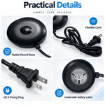 3768 Magnetic Charger Base For Oral-B iO Series 7 / 8 / 9 Electric Toothbrushes, US Plug Black