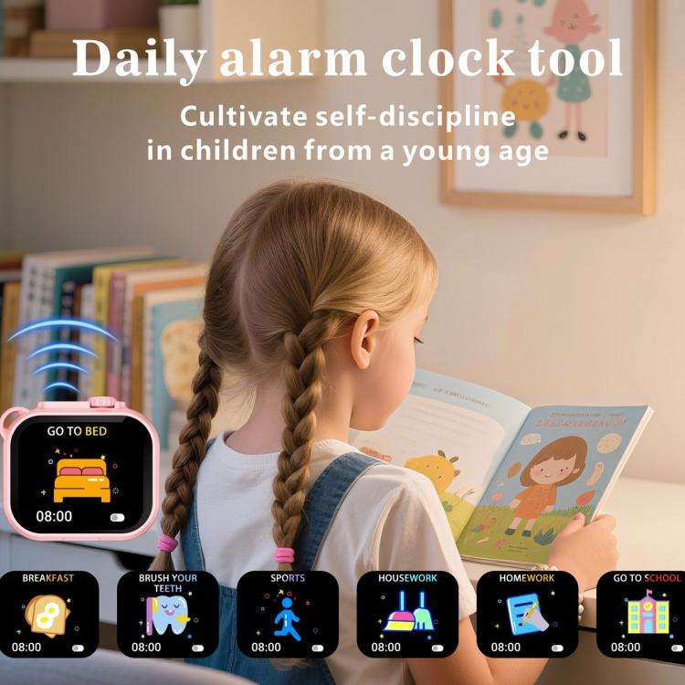 KC01 Kids Digital Camera Toy With 1.85 Inch Screen Games Music Player & Torch