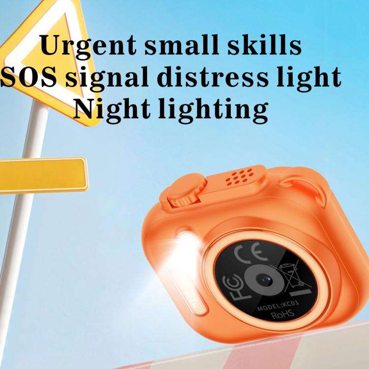 KC01 Kids Digital Camera Toy With 1.85 Inch Screen Games Music Player & Torch