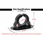 Inflatable Boat/Raft Open-Style Oar Lock and Safety Line Anchor, RB-E09