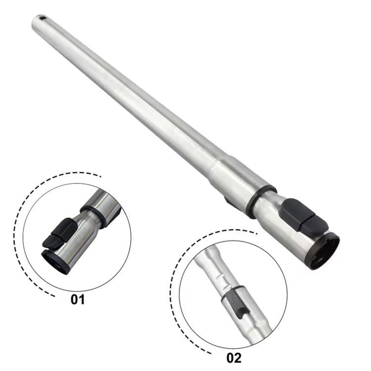 Telescopic Vacuum Wand For Miele C1 / C2 / C3 / S4 / S6 / S8 Stainless Steel Extension Tube, Wand
