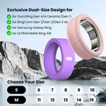 4 PCS/Box AhaStyle WG207 Silicone Finger Ring Cover, For Oura Ring Gen 4 / 4 Ceramic / Gen 3