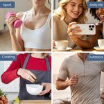 4 PCS/Box AhaStyle WG207 Silicone Finger Ring Cover, For Oura Ring Gen 4 / 4 Ceramic / Gen 3