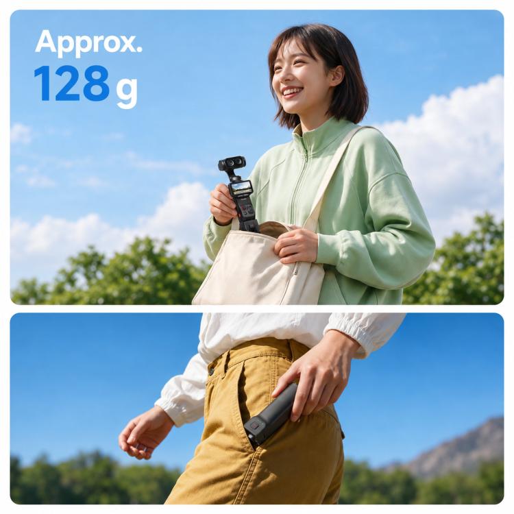 For Insta360 Luna Ultra / Pro LKTOP 5000mAh Battery Handle Power Hand Grip, Luna Battery Handle Black, Luna Battery Handle White