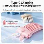 Wireless Heated Hair Root Volumizer Crown Volume Boosting Comb with 2 Temperature Settings