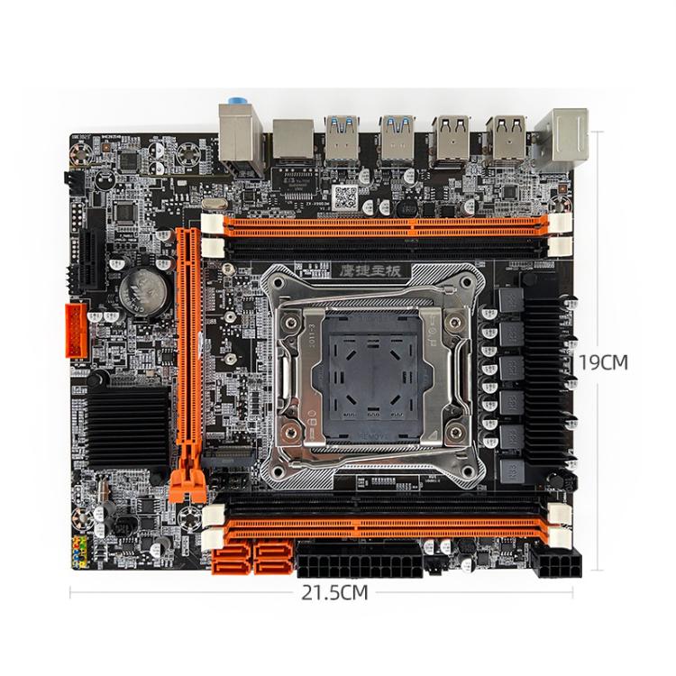 Yingjie X99D3M LGA 2011-3 Micro-ATX Motherboard For Intel Xeon E5 V3 Series CPUs, X99D3M