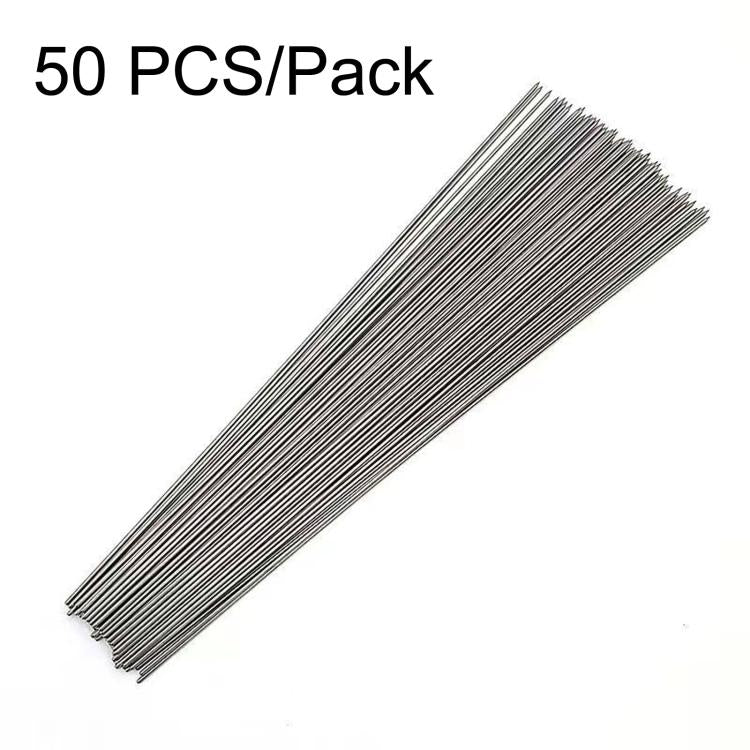 50 PCS/Pack Stainless Steel BBQ Skewers, 1.8x30cm Diameter 1.2mm, 1.8x35cm Diameter 1.2mm, 2.0x30cm Diameter 1.4mm, 2.0x35cm Diameter 1.4mm, 2.2x30cm Diameter 1.65mm, 2.2x35cm Diameter 1.65mm, 2.3x30cm Diameter 1.85mm, 2.3x35cm Diameter 1.85mm         ...