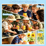 CM10 Kids Digital Microscope 2.0 Inch Screen Handheld Scope 8 LED Light Science Toy, CM10