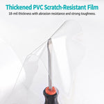 Universal Bicycle Frame Protection Film Set Clear TPU Anti-Scratch Frame Guard Stickers