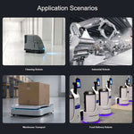 Waveshare DDSM350-CT High-Speed Direct-Drive Servo Motor With Integrated Driver 350rpm, 35594