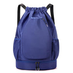 Portable Oxford Cloth Badminton Backpack Sports Drawstring Bag