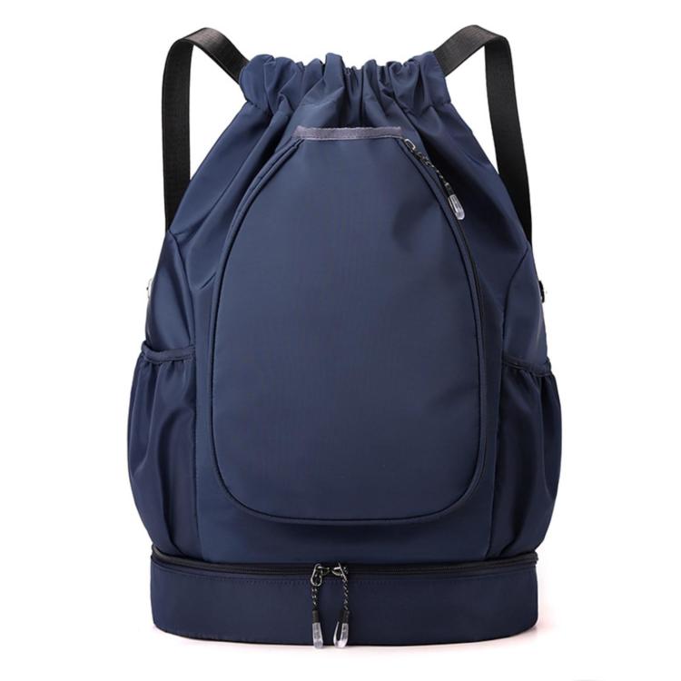 Portable Oxford Cloth Badminton Backpack Sports Drawstring Bag