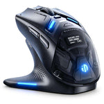 Inphic ZHEN Tri-Mode Wireless Gaming Mouse With OLED Display, Magnetic Charging Dock
