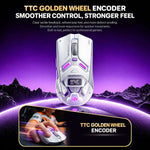 Inphic ZHEN Tri-Mode Wireless Gaming Mouse With OLED Display, Magnetic Charging Dock