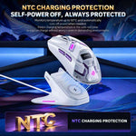 Inphic ZHEN Tri-Mode Wireless Gaming Mouse With OLED Display, Magnetic Charging Dock