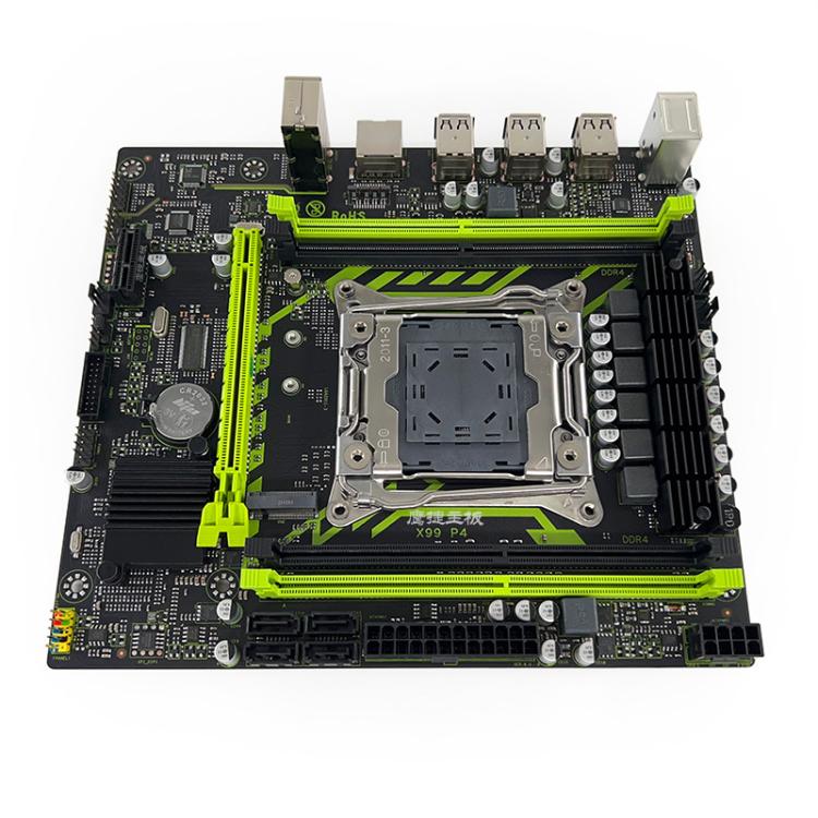 Yingjie X99-P4 M-ATX LGA 2011-3 DDR4 Computer Motherboard For Intel Xeon E5 2678 2680 V3 V4