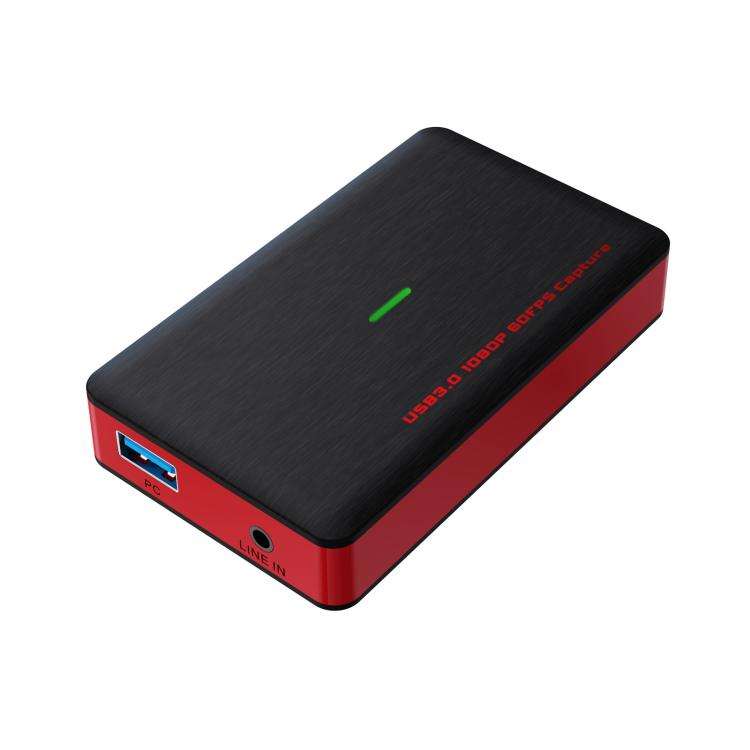 Ezcap 371L 1080P60 USB 3.0 HDMI Video Capture Card With Loopout Line In Audio For OBS Live Stream, Ezcap 371L