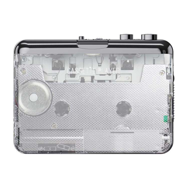 Ezcap218PT Portable Cassette Player Tape To MP3 Converter Auto Reverse Walkman With 3.5mm Audio Jack, Ezcap218PT
