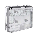 Ezcap218PT Portable Cassette Player Tape To MP3 Converter Auto Reverse Walkman With 3.5mm Audio Jack, Ezcap218PT