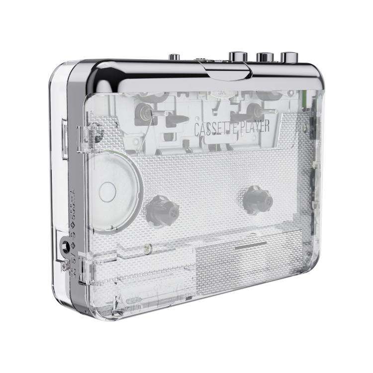 Ezcap218PT Portable Cassette Player Tape To MP3 Converter Auto Reverse Walkman With 3.5mm Audio Jack, Ezcap218PT