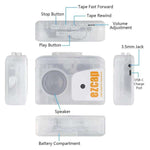 Ezcap249 Portable Cassette Player Tape To MP3 Converter Built-In Speaker 3.5mm Jack Walkman, Ezcap249