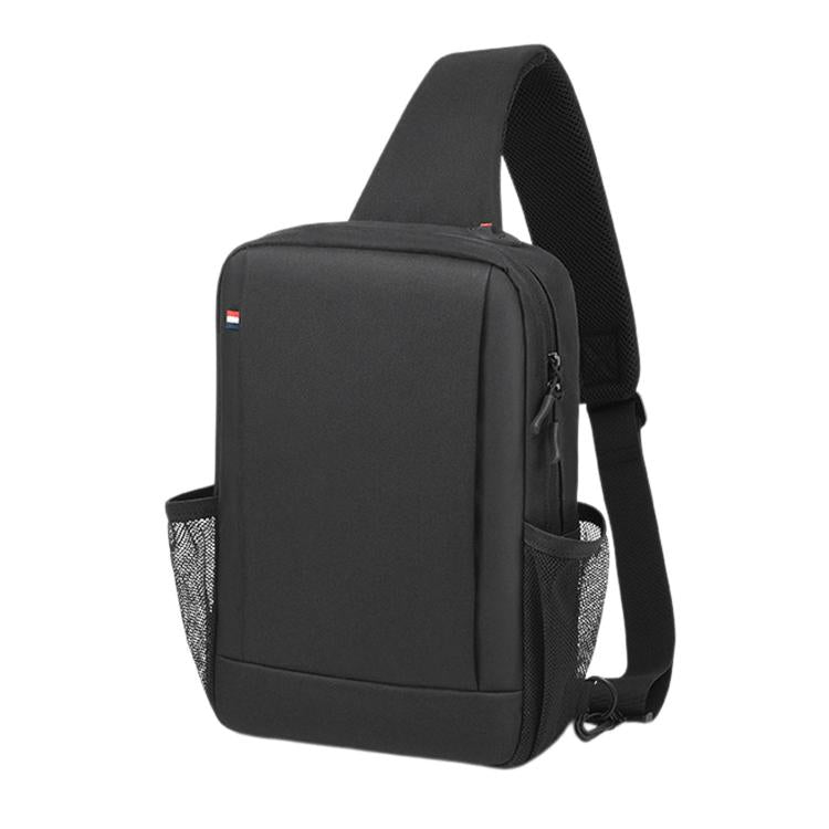 Waterproof Shockproof Shoulder Tablet Storage Bag Lightweight Large Capacity Case With Earphone Hole, Black Small, Blue Small, Black Medium, Blue Medium, Black Large, Blue Large