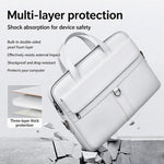 Waterproof Portable Shockproof Laptop Bag Large Capacity Handheld Laptop Bag, 13-14 inch, 15.6 inch