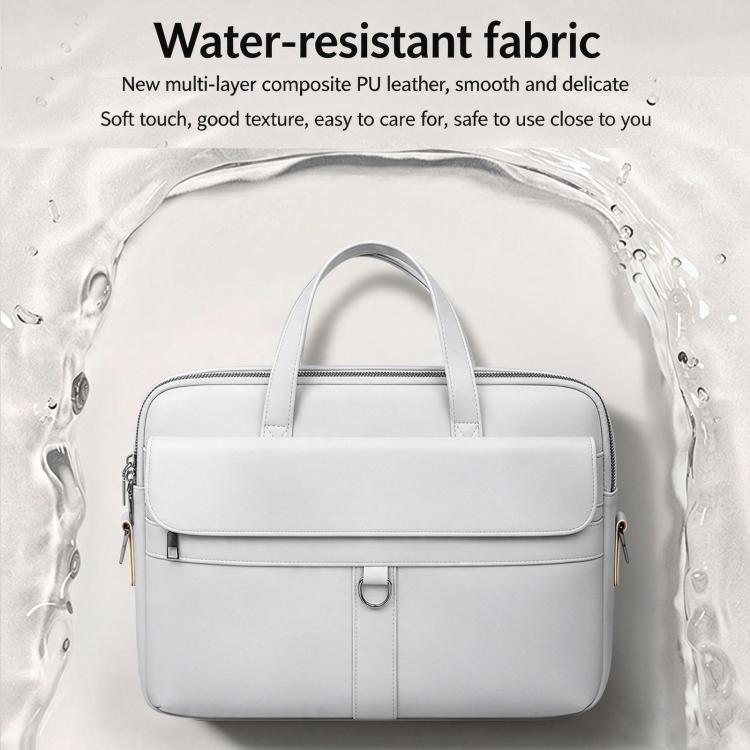 Waterproof Portable Shockproof Laptop Bag Large Capacity Handheld Laptop Bag, 13-14 inch, 15.6 inch
