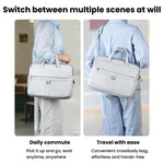 Waterproof Portable Shockproof Laptop Bag Large Capacity Handheld Laptop Bag, 13-14 inch, 15.6 inch