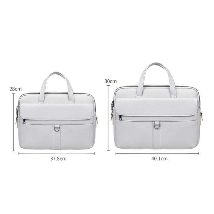 Waterproof Portable Shockproof Laptop Bag Large Capacity Handheld Laptop Bag, 13-14 inch, 15.6 inch