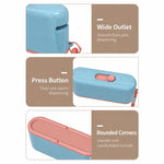 Automatic Pop-Up Portable Mini Floss Box Household Dental Floss Stick Storage Case