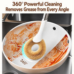 Household Palm Antibacterial Easy Clean Pot Brush Kitchen Dish Brush With Hook, Palm Dish Brush