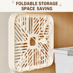 24 Clips Multifunctional Foldable Socks Rack Household Windproof Underwear Drying Hanger, Round Cream, Round White, Round Grey, Square Cream, Square White, Square Grey