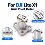 For DJI Lito 1 / X1 Arm Hinge Repair Replacement Part, Front-left, Rear-left, Rear-right, Front-right