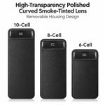 Solder-Free Portable Power Bank DIY Kit 18650 Battery Case Power Bank Housing Assembly Kit, Batteries Not Included, F4 Fast Charging Black, F4 Fast Charging White, F6 Fast Charging Black, F6 Fast Charging White, F8 Fast Charging Black                  ...
