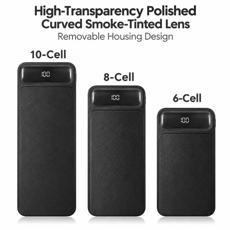 Solder-Free Portable Power Bank DIY Kit 18650 Battery Case Power Bank Housing Assembly Kit, Batteries Not Included, F4 Fast Charging Black, F4 Fast Charging White, F6 Fast Charging Black, F6 Fast Charging White, F8 Fast Charging Black                  ...