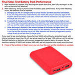 Fast-Charging Version Removable 4-Cell 18650 Battery Case Compact Power Bank Housing Kit, Batteries Not Included