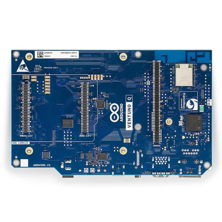 WAVESHARE per Arduino VENTUNO Q Edge AI Computer con architettura duale Qualcomm e STM32, 40 TOPS ad alta densità, ampie opzioni di espansione industriale/robotica, 35981