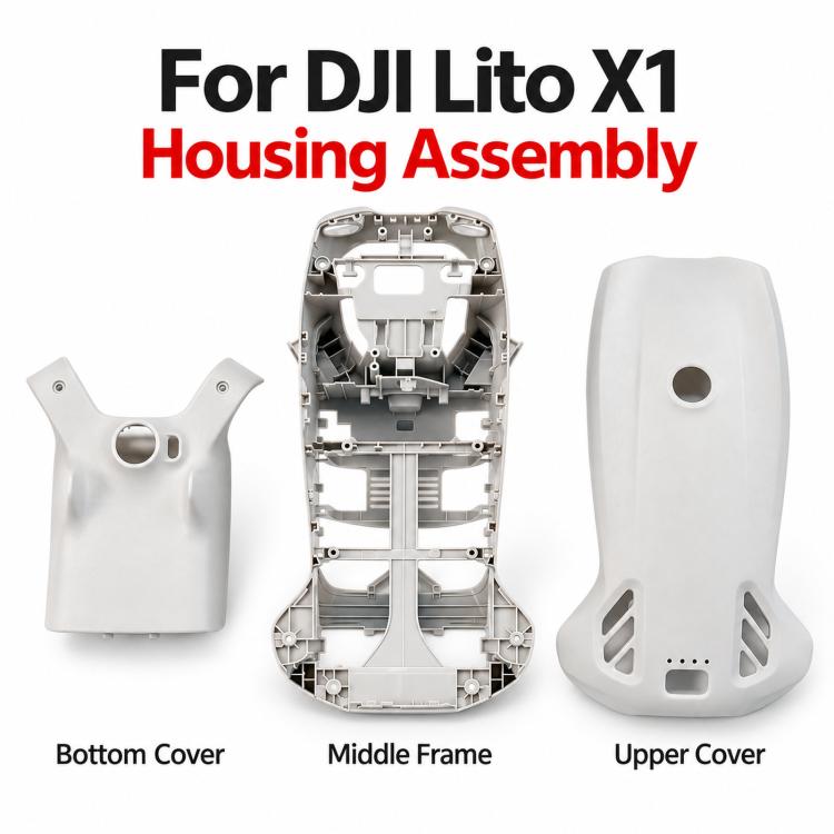 Per i ricambi per la scocca del DJI Lito X1, Upper Shell, Middle Shell, Bottom Shell